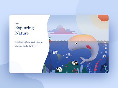 Exploring Nature illustration
