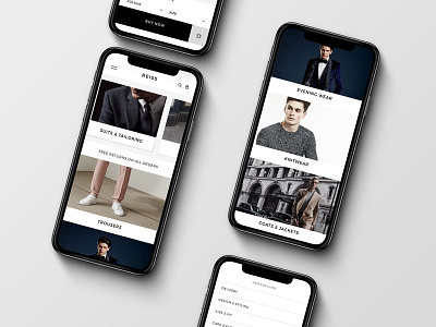 Reiss Mobile App app invite iphone mobile product reiss ui