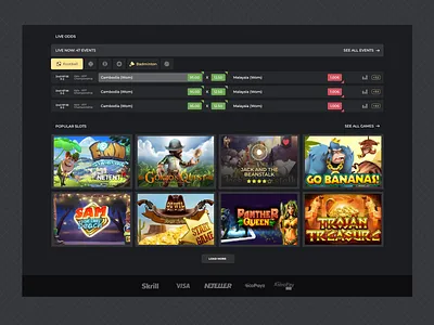 Royal.bet Webpage part2 casino gambling games illustration playing cards poke poker chips slots