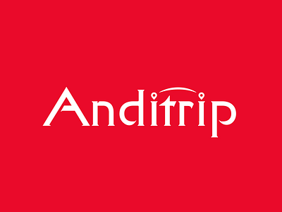 Anditrip graphicdesing logo turism