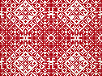 Geometric Challenge day 30 Latvian edition :) festival geometry illustrator latvian song vector