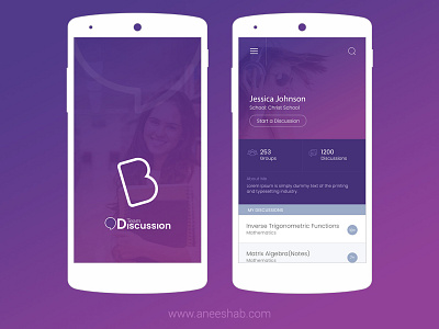eLearning Application application elearning ios mobile ui uiux