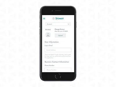 Mobile Responsive Settings Page app development mobile mobile responsive pwa react native ux