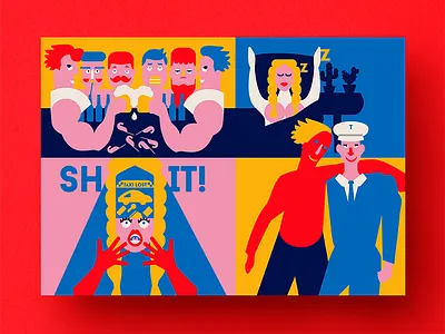 Illustration for N.A.B.I. taxi service bar beer drink drive driver friday friend funny night taxi