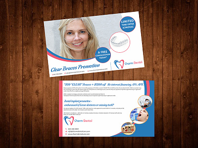 Dental Post Card adobe illustrator card post postcard sandeepstudio sandeepstudios