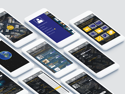 Visa Everywhere Container App ios uiux design