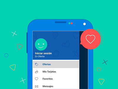 Banner App app design illustration ui