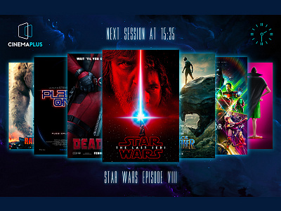 Movie Kiosk machines Interface design graphic uiux web