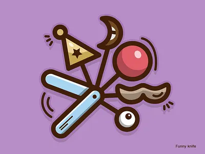 Knife icons - Funny knife funny knife