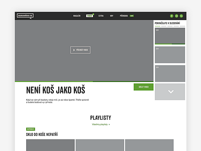 Samosebou - Videos - WF - Single video page adobe xd samosebou user experience user interface video videos wire frame xd