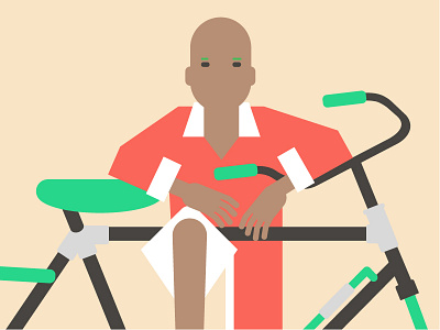 Bike with a boy africa bicycle bike boy child children color cycle happy man pattern ride