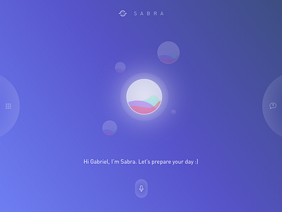 Voice IA - Sabra ai command gesture ia ui ux voice