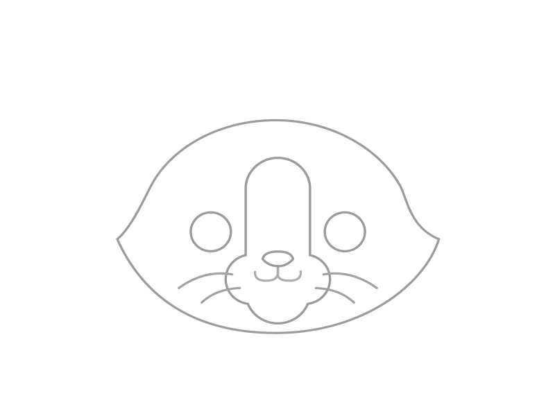 Cato Icon cat icon sketch