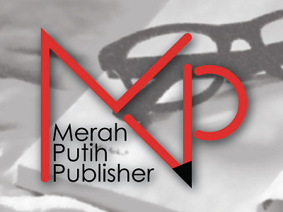 Merah Putih Publisher Logo brand identity branding company graphic design logo