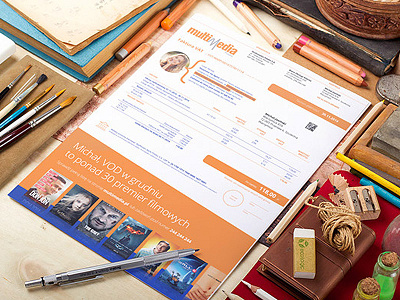 Invoice design comercial invoice