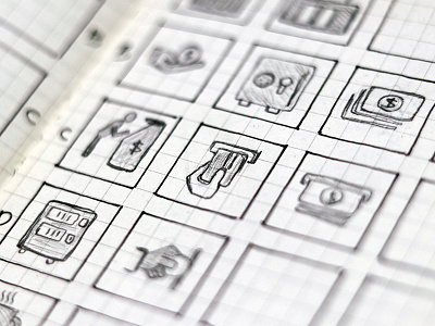 Local map icon set glyph icon icon design iconography map monochrome symbol