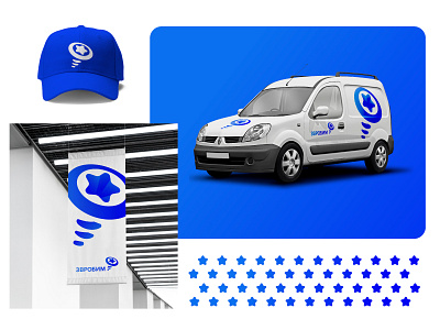 Identity design for Ukrainian mobile phones service app branding factory ico identity logo logodesigner logomark sign