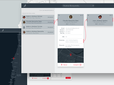 Multiple-related search cards multiple search search ui ux