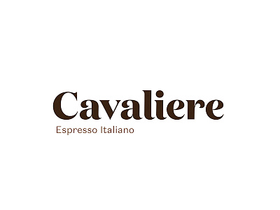 [Day 15] Cavaliere brand branding cafe challenge coffee coffee shop company daily daily challenge logo rebranding redesign