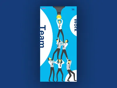 Team Page UI Design Concept | Responsive Design | Landing Page app design design interaction design mobile app mobile page responsive design ui design uiux ux design web website website ui