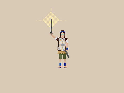 Pixi 023 colossus of pixel art shadow the