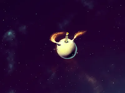 LP character design concept concept art game game design illustration kids little prince logo ui