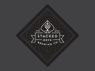 Stacked Deck Brewing Co. Coaster