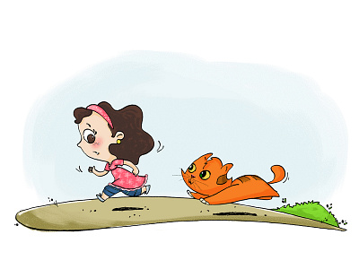 Little Toto cartoon comics illustration kids