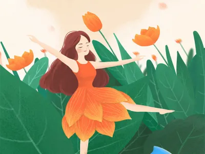 Women's Day drawing graffiti illustration