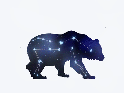 Ursa Major 2d after effects animation mograph space