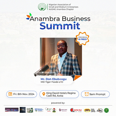 Anambra Business Summit Flyer