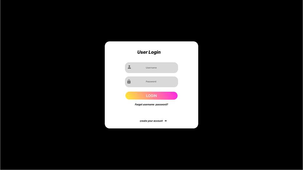 login page design by Demilade on Dribbble