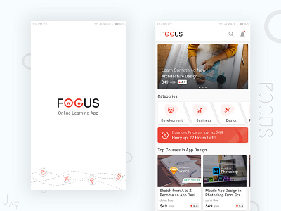 Online Learning App "Focus"