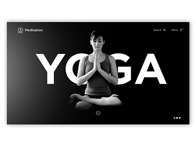 Yoga Webpage ui