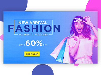 Fashion Banner banner design graphic design