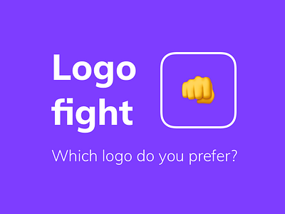 Logo Fight — Yeeld ab brand branding fight logo test testing yeeld