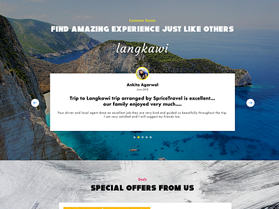 Customer Testimonial customer layout stories testimonial website