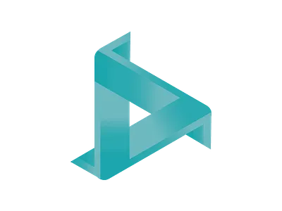 logo for 3D floor plans abstract modern smooth sophisticated