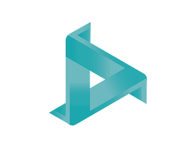 logo for 3D floor plans abstract modern smooth sophisticated
