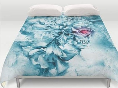 sugar ice skull bedding bedding skull