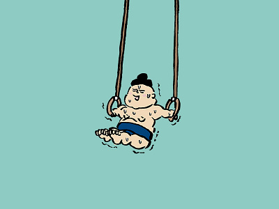 sumo wrestler 12 gymnastics hangingwheel human illustration man sumo sumowrestler wrestler