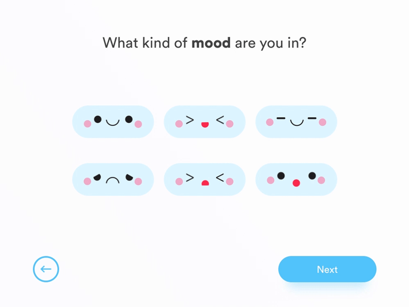 Daily UI #088 - Avatar animation avatar comics concept daily ui interaction ixd kawaii minimal mood principle prototype