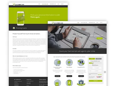 MyCyberCare - Web design branding developers graphicdesign ibay icons insurance sercurity ui ux webdesign website wordpress