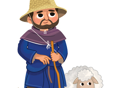 Herdsman character design herdsman illustration medieval times