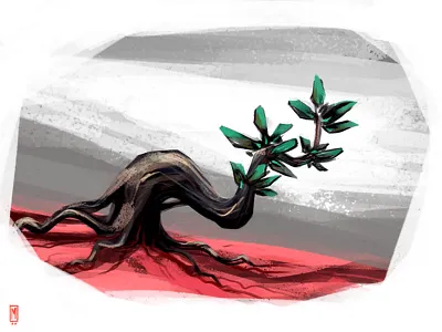 Alienplant 3 art background design character design concept art design digital art illustration plant