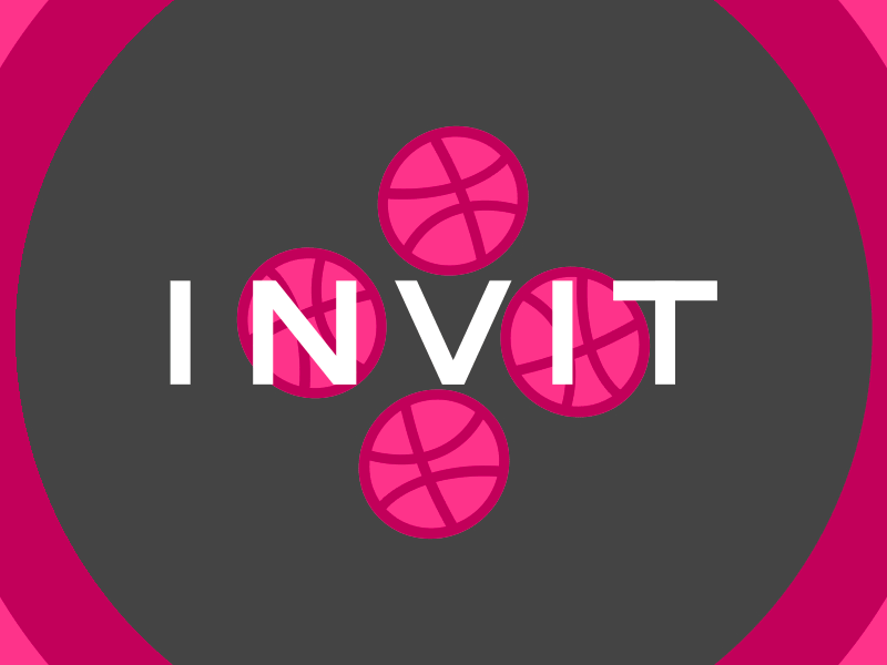 IV invit. dribbble invite invites motion motion graphics