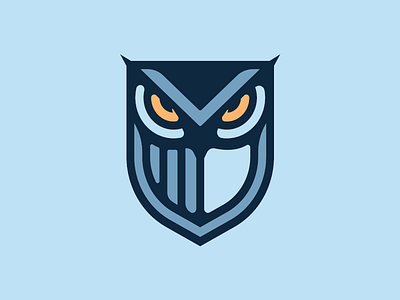 Owl Mark eyes owl security shield strength vision wisdom