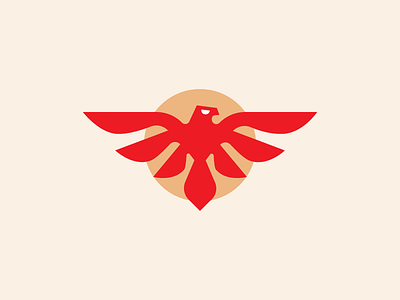 Eagle bird eagle l ogo sun wings