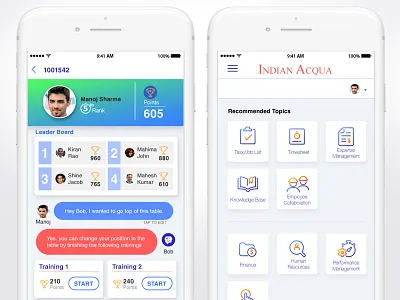 Indian Acqua App app design mobileappdesign ui ux water