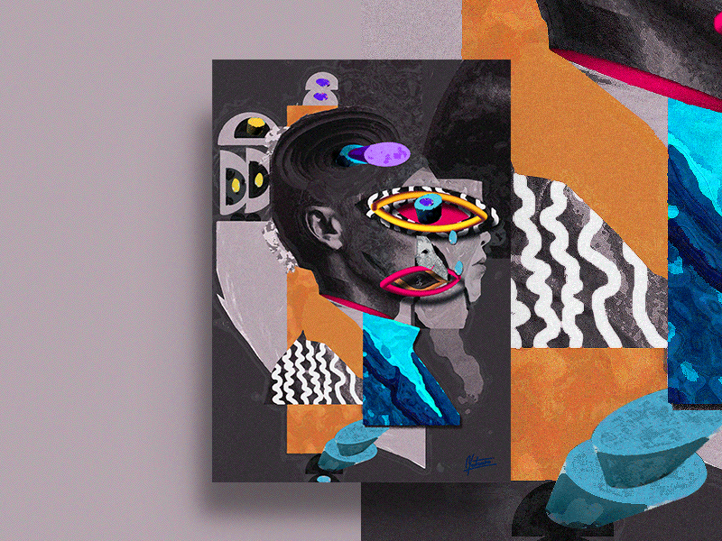 No title. abstract artwork design explorations graphic illustration portrait poster